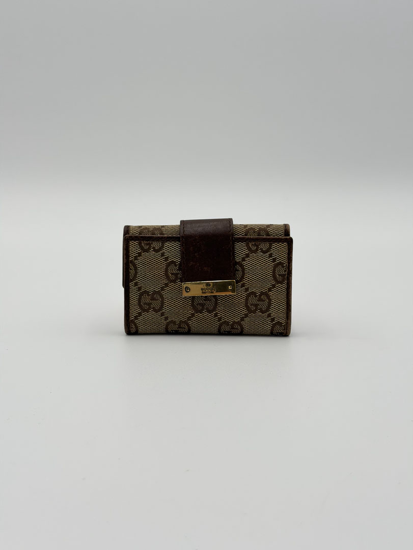 Gucci GG Canvas Key Case