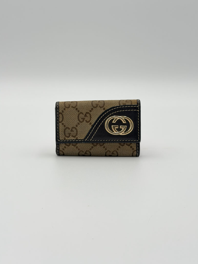 Gucci GG Canvas Key Case