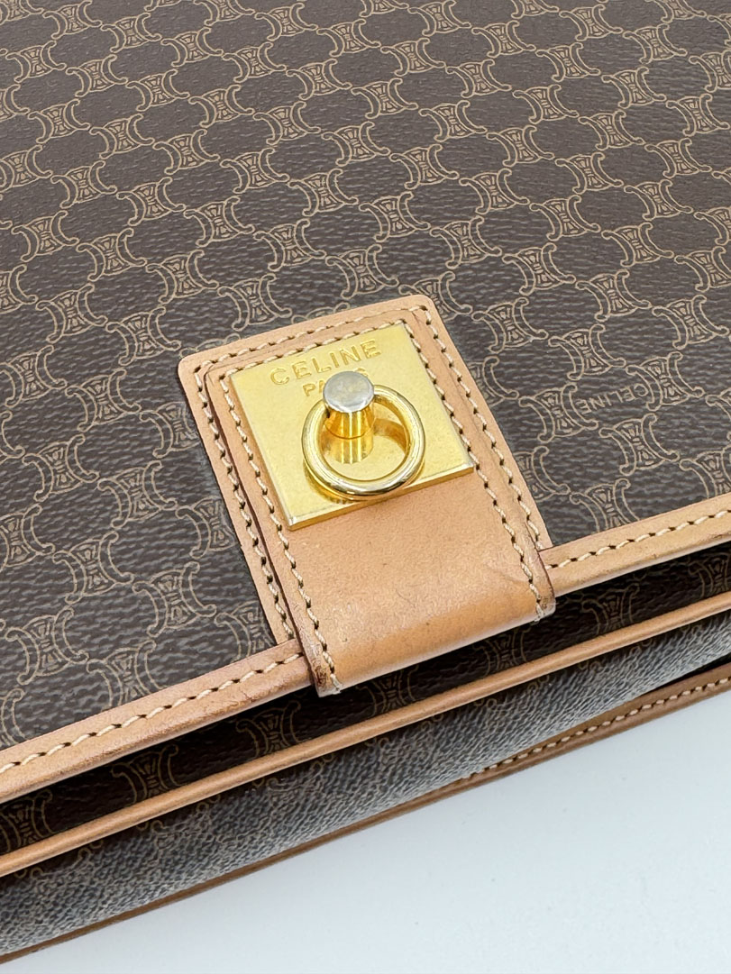 Celine Macadam Canvas Crossbody Bag - Afbeelding 15