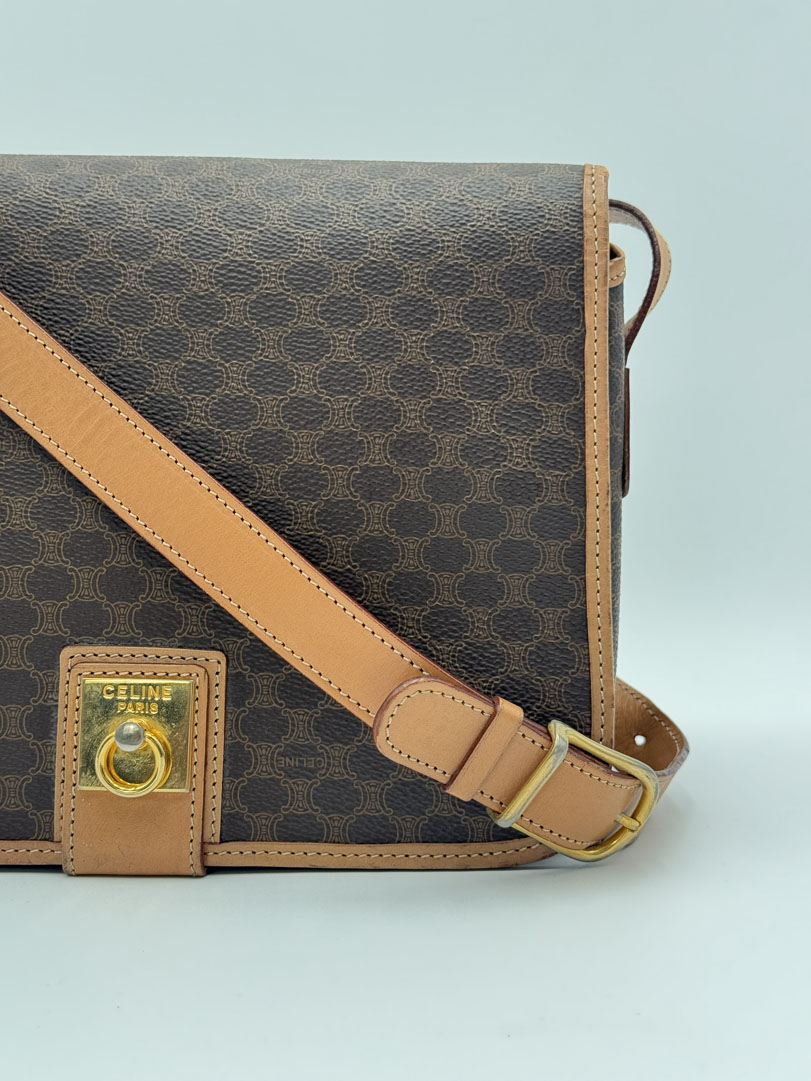Celine Macadam Canvas Crossbody Bag - Afbeelding 5