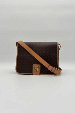 Celine Macadam Canvas Crossbody Bag