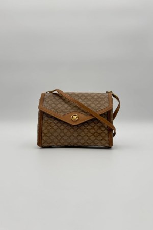 Celine Macadam Canvas Crossbody Bag