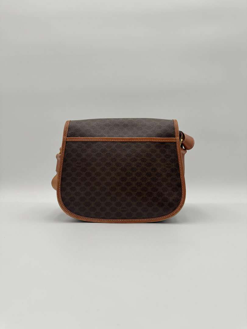 Celine Macadam Canvas Crossbody Bag - Image 6
