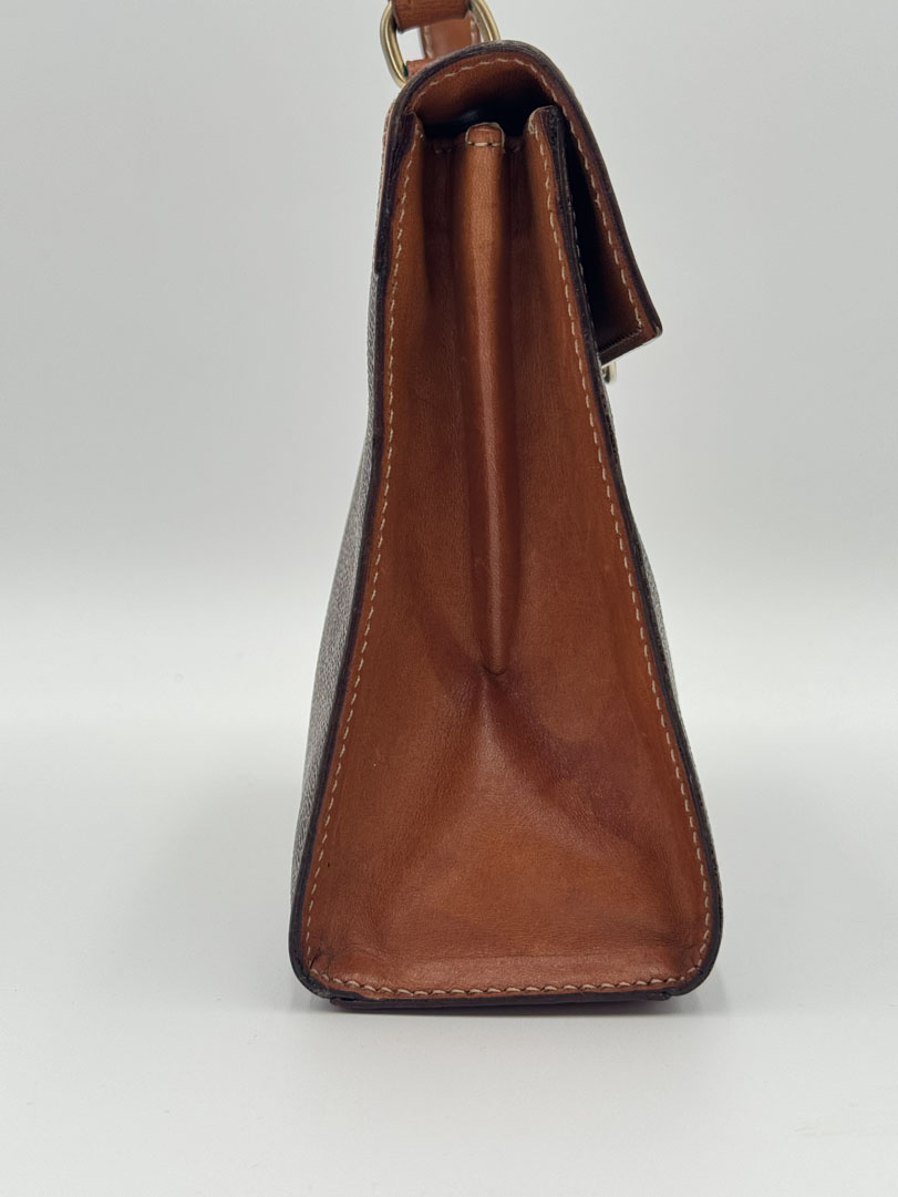 Celine Macadam Canvas Hand Bag - Image 10