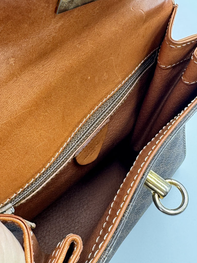 Celine Macadam Canvas Hand Bag - Image 18