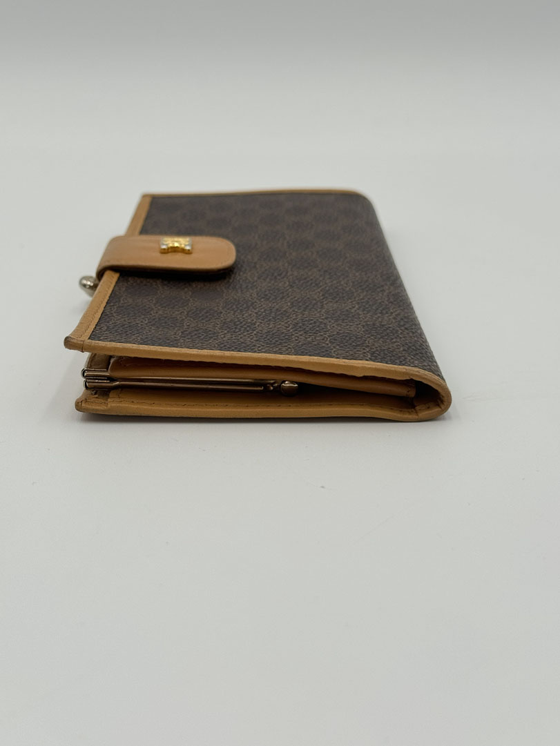 Celine Macadam Canvas Long Wallet - Image 7