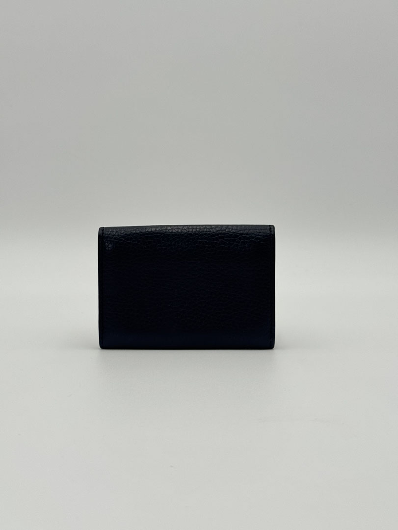 Gucci Card Holder Black Leather - Image 4