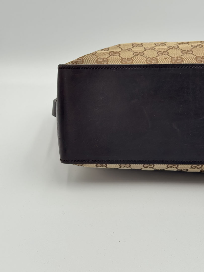 Gucci GG Canvas Belted Tote Bag - Afbeelding 11