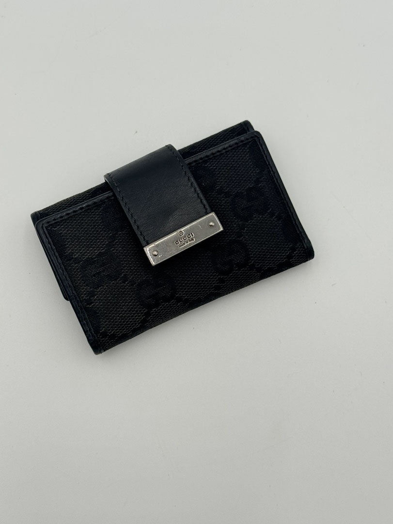 Gucci GG Canvas Black Key Holder - Afbeelding 13