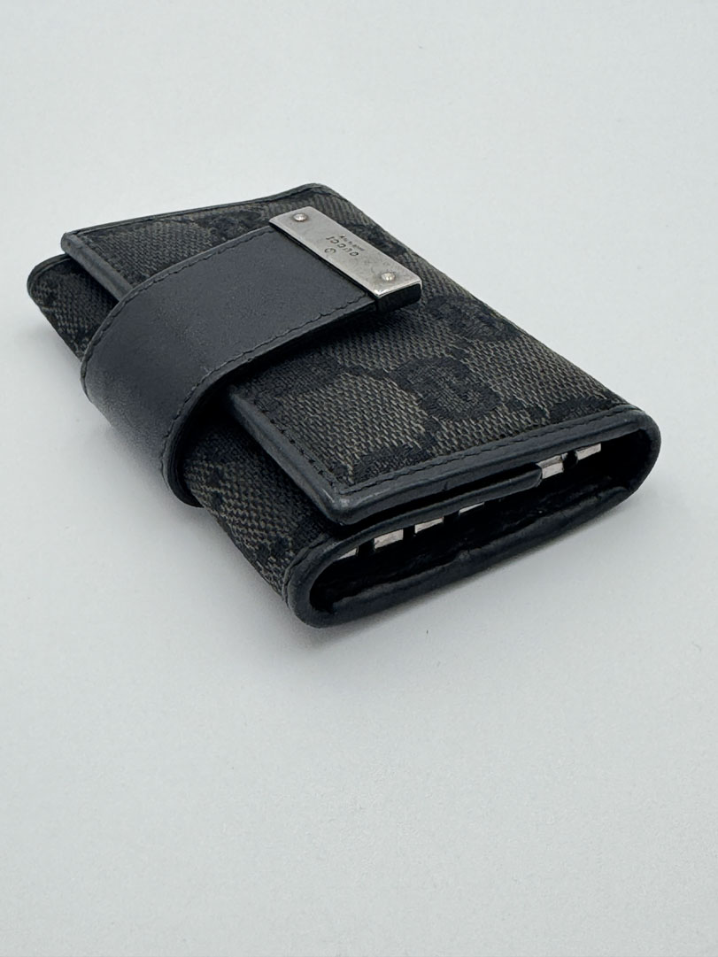 Gucci GG Canvas Black Key Holder - Afbeelding 12