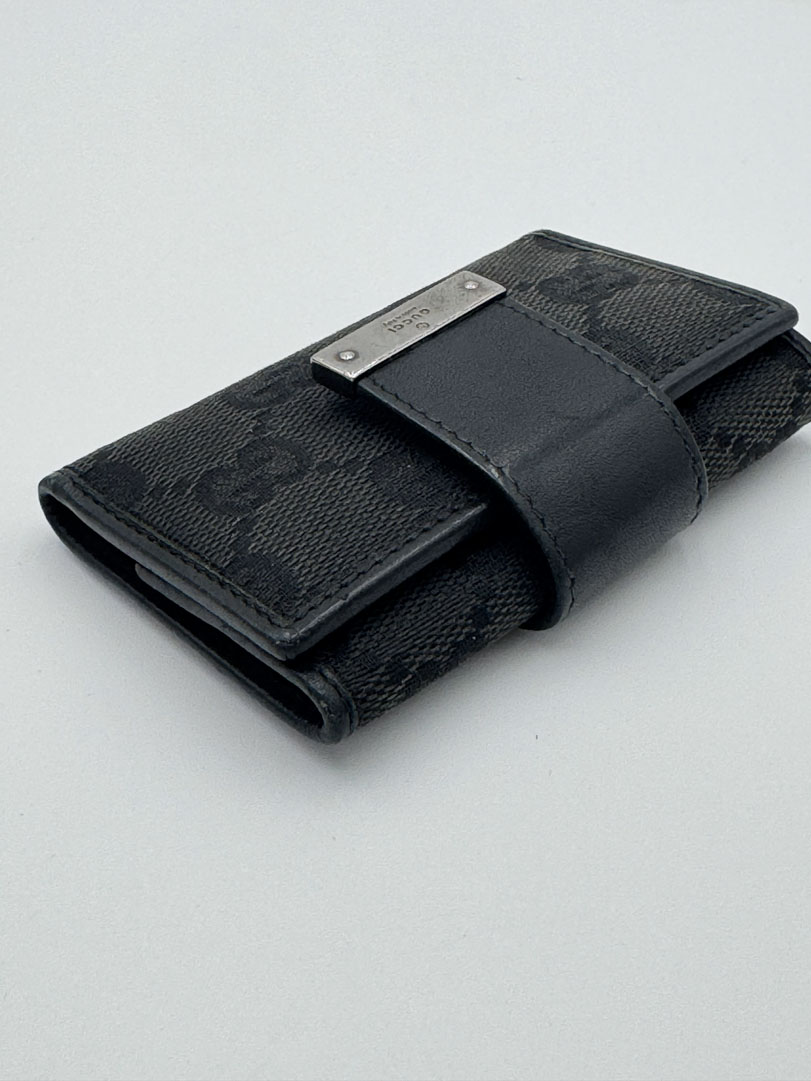 Gucci GG Canvas Black Key Holder - Afbeelding 11