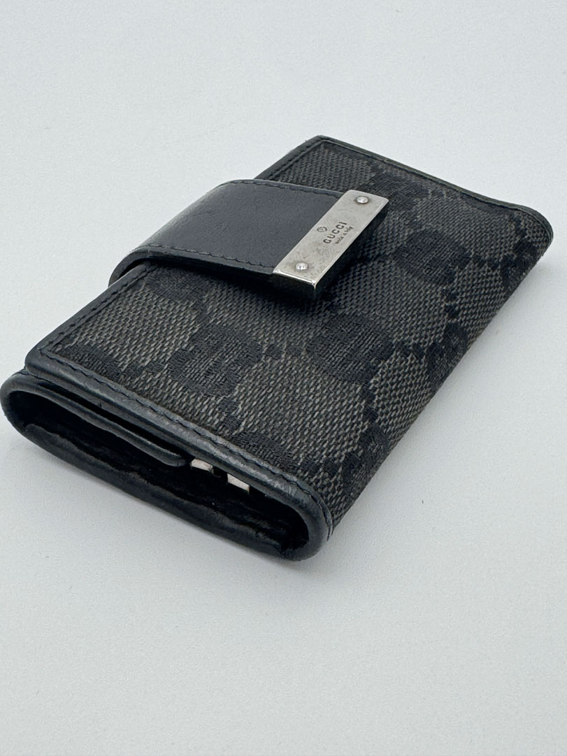 Gucci GG Canvas Black Key Holder - Afbeelding 9
