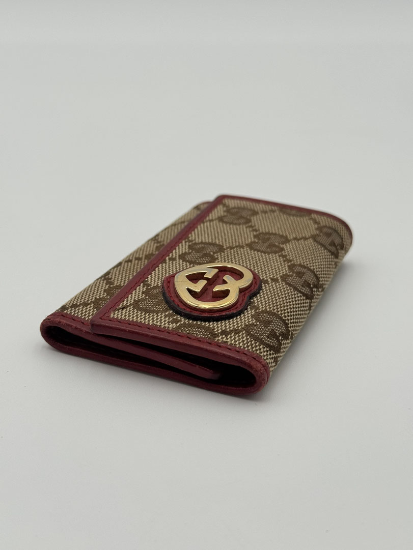 Gucci GG Canvas Heart Key Holder - Afbeelding 8