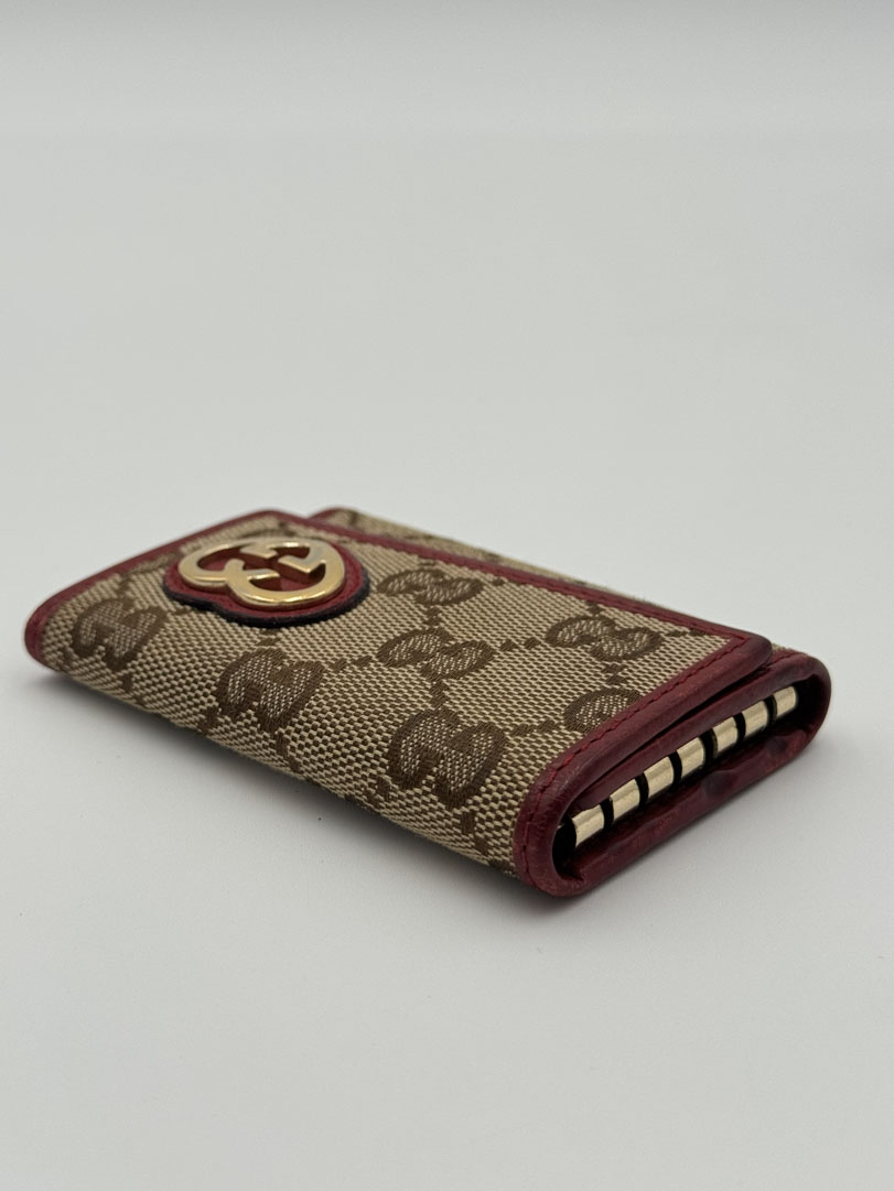 Gucci GG Canvas Heart Key Holder - Afbeelding 7