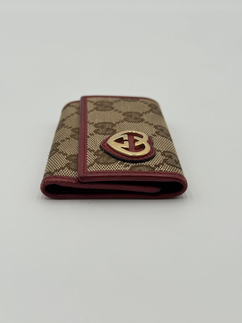 Gucci GG Canvas Heart Key Holder - Afbeelding 5