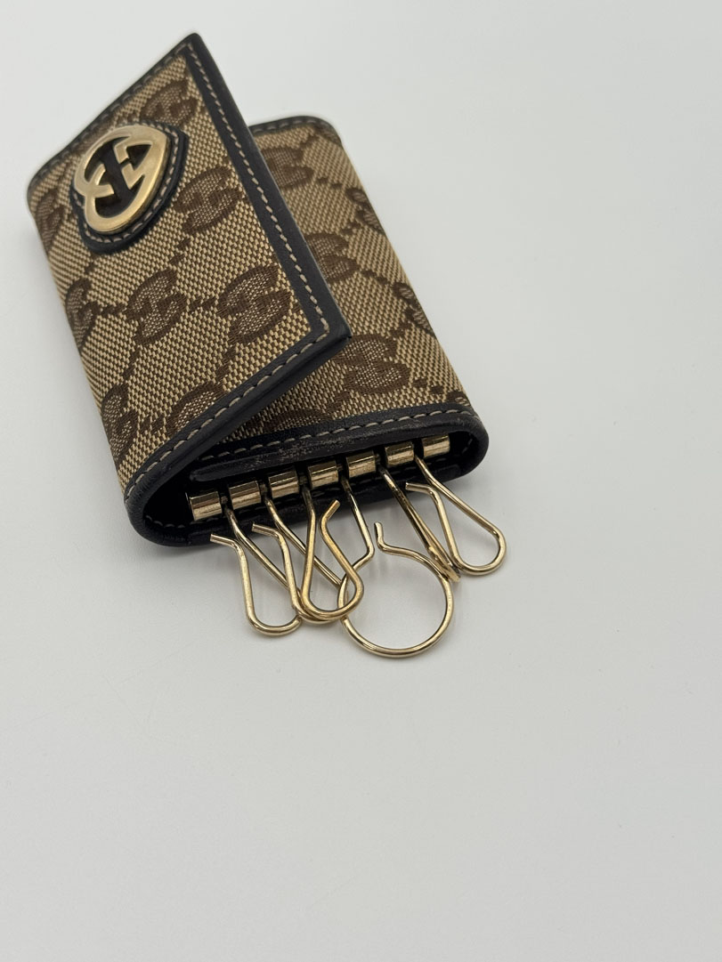 Gucci GG Canvas Key Case - Afbeelding 16