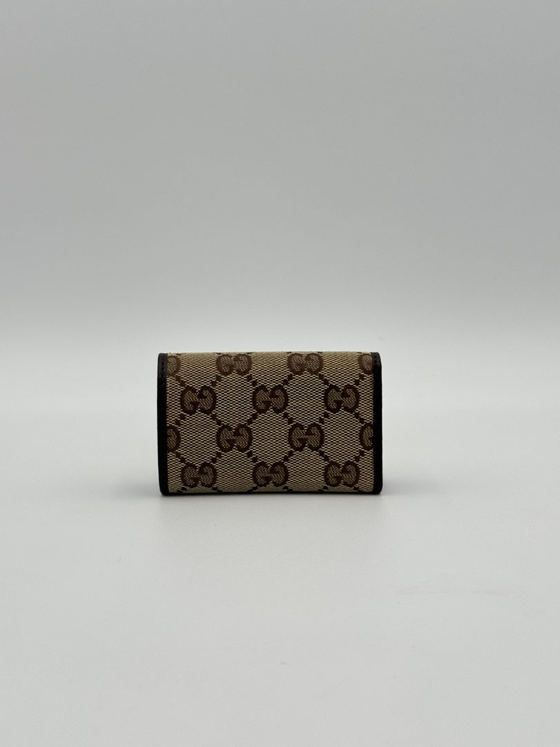 Gucci GG Canvas Key Case - Image 4