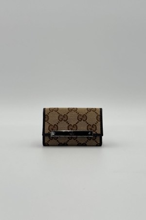 Gucci GG Canvas Key Case