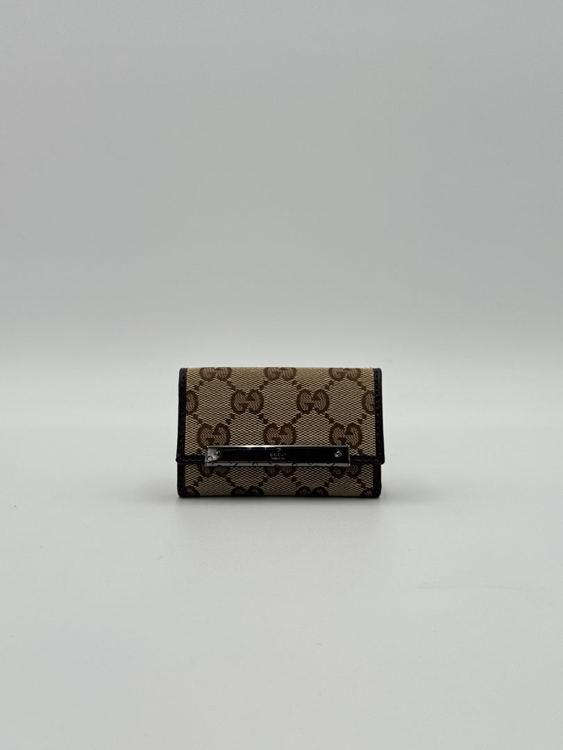 Gucci GG Canvas Key Case