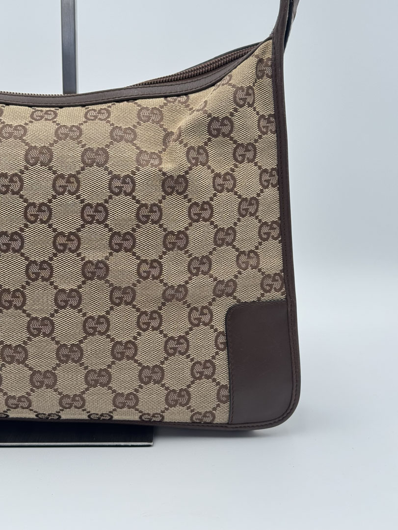 Gucci GG Canvas Shoulder Bag - Image 5
