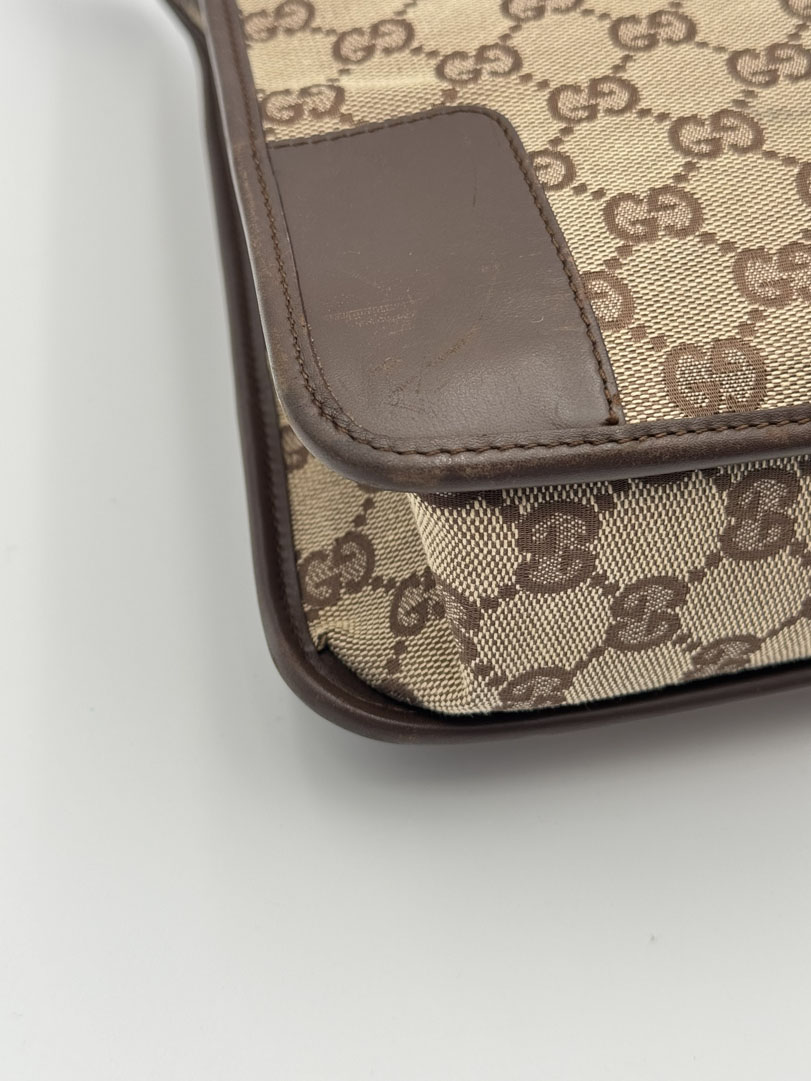 Gucci GG Canvas Shoulder Bag - Image 13