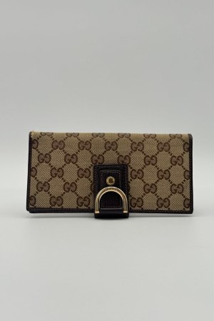 Gucci GG Canvas Wallet