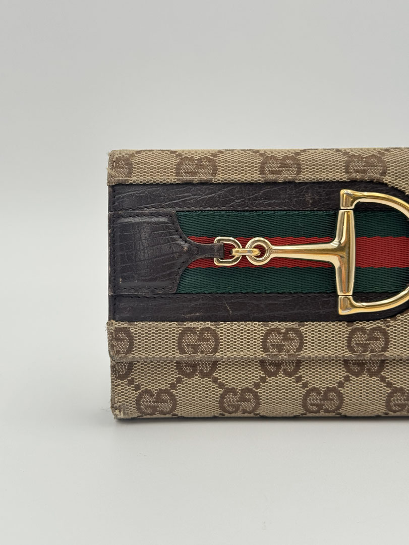 Gucci Horsebit Wallet GG Canvas - Afbeelding 2