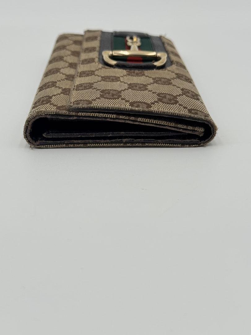 Gucci Horsebit Wallet GG Canvas - Afbeelding 10