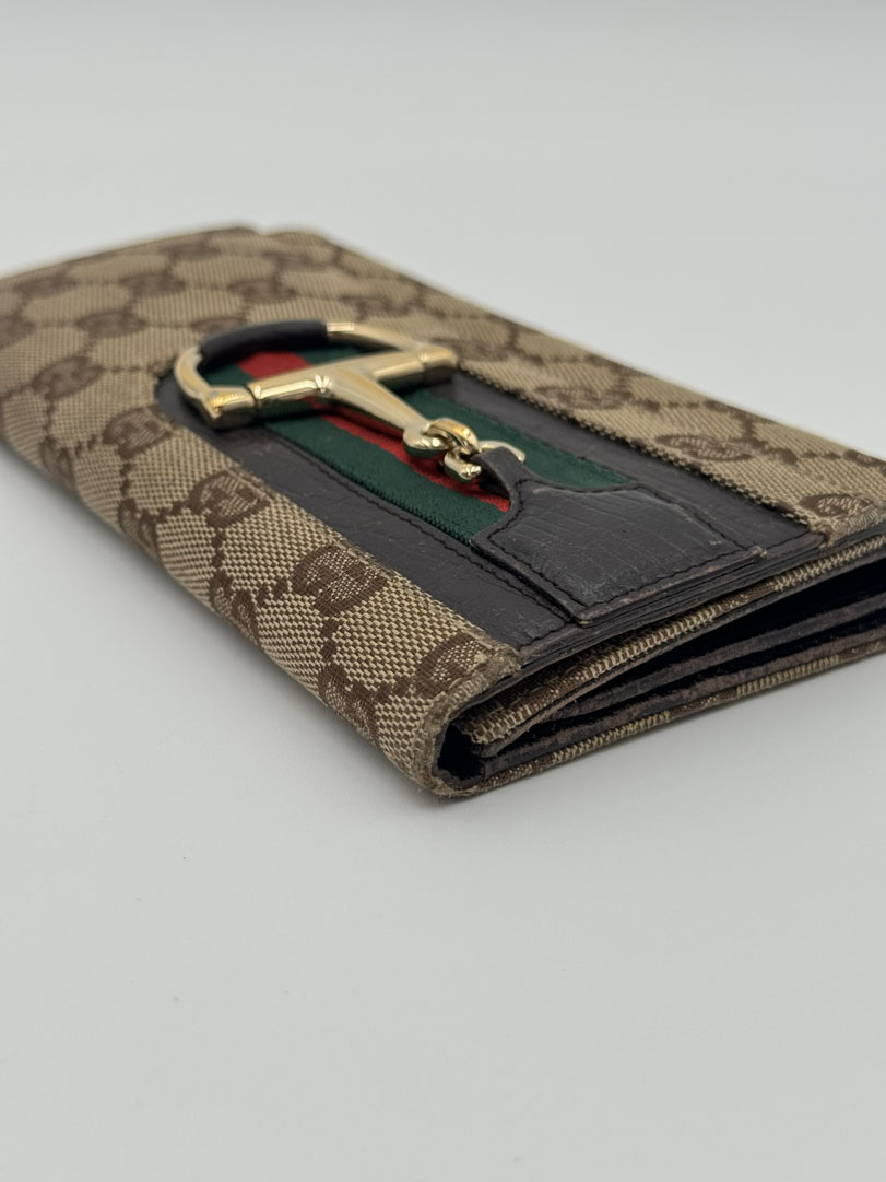 Gucci Horsebit Wallet GG Canvas - Afbeelding 8