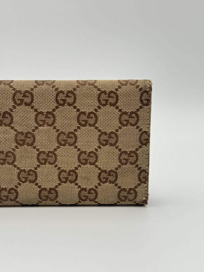 Gucci Horsebit Wallet GG Canvas - Afbeelding 6