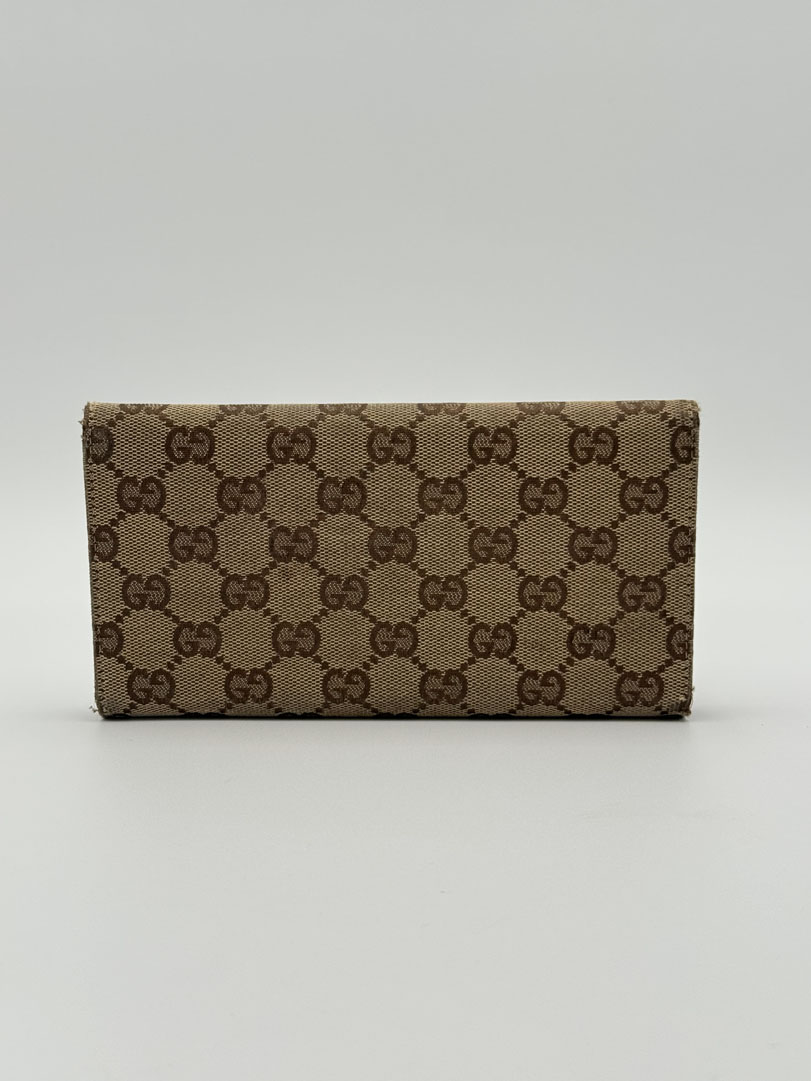 Gucci Horsebit Wallet GG Canvas - Afbeelding 4