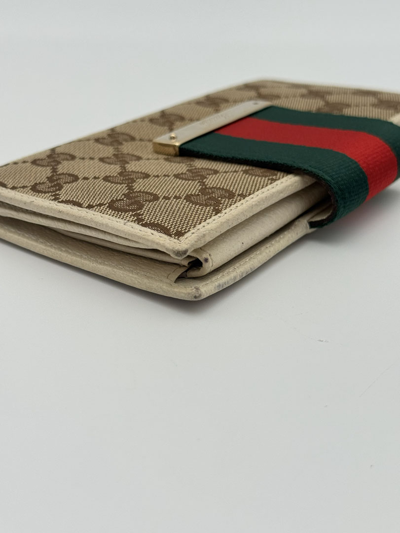 Gucci Sherry Line GG Canvas Wallet - Afbeelding 13