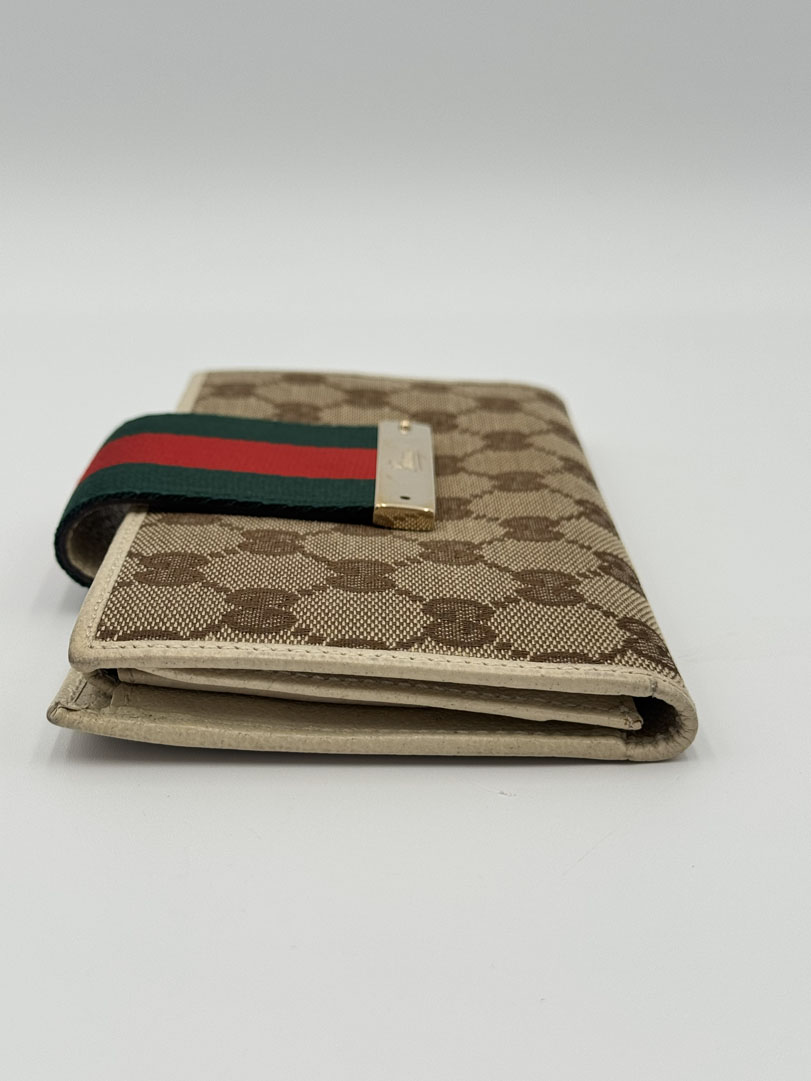 Gucci Sherry Line GG Canvas Wallet - Afbeelding 8
