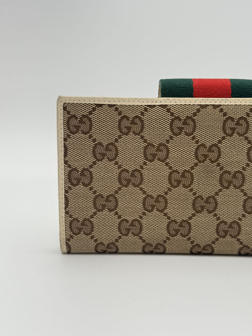 Gucci Sherry Line GG Canvas Wallet - Afbeelding 6