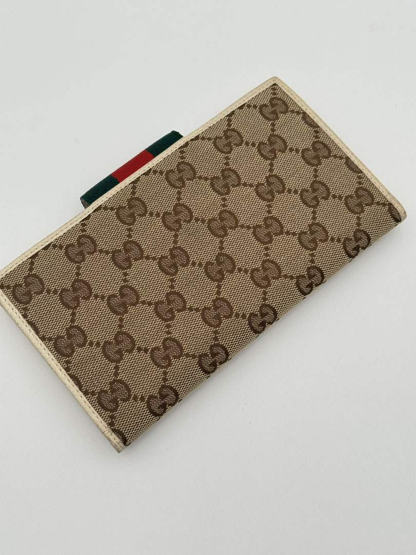 Gucci Sherry Line GG Canvas Wallet - Afbeelding 15