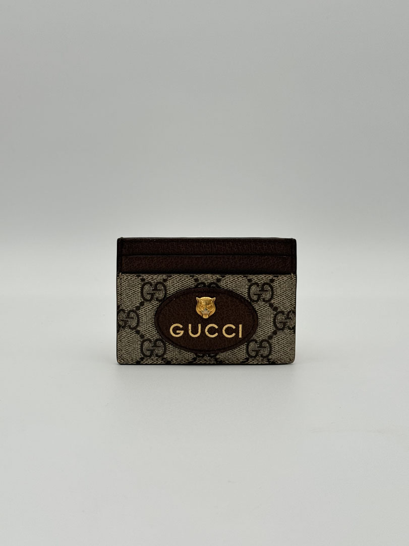 Gucci Supreme Card Holder