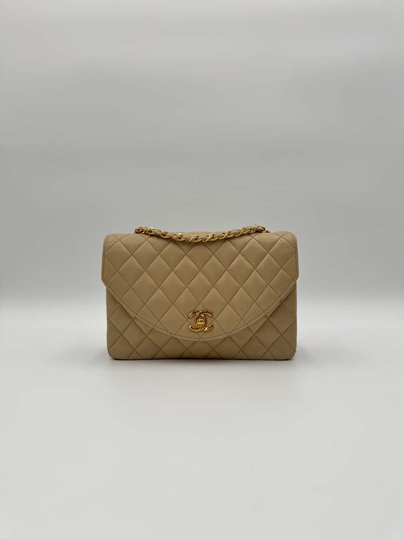 Chanel Half Moon Single Flap Bag