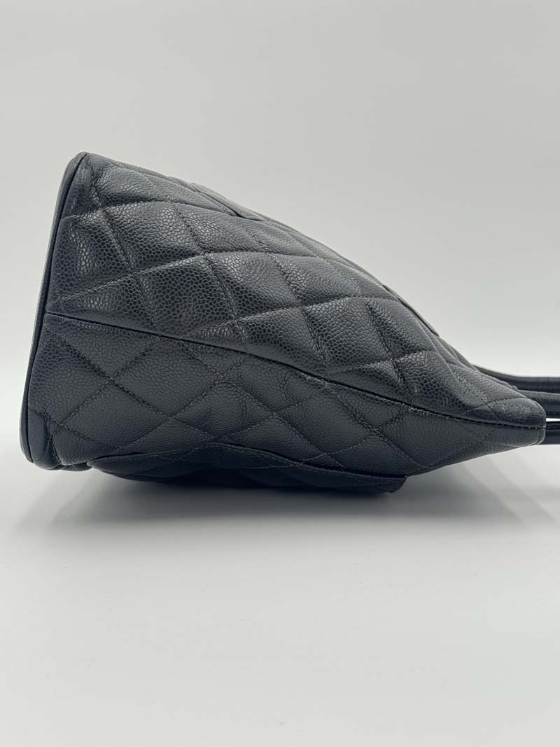 Chanel Medallion Tote Caviar