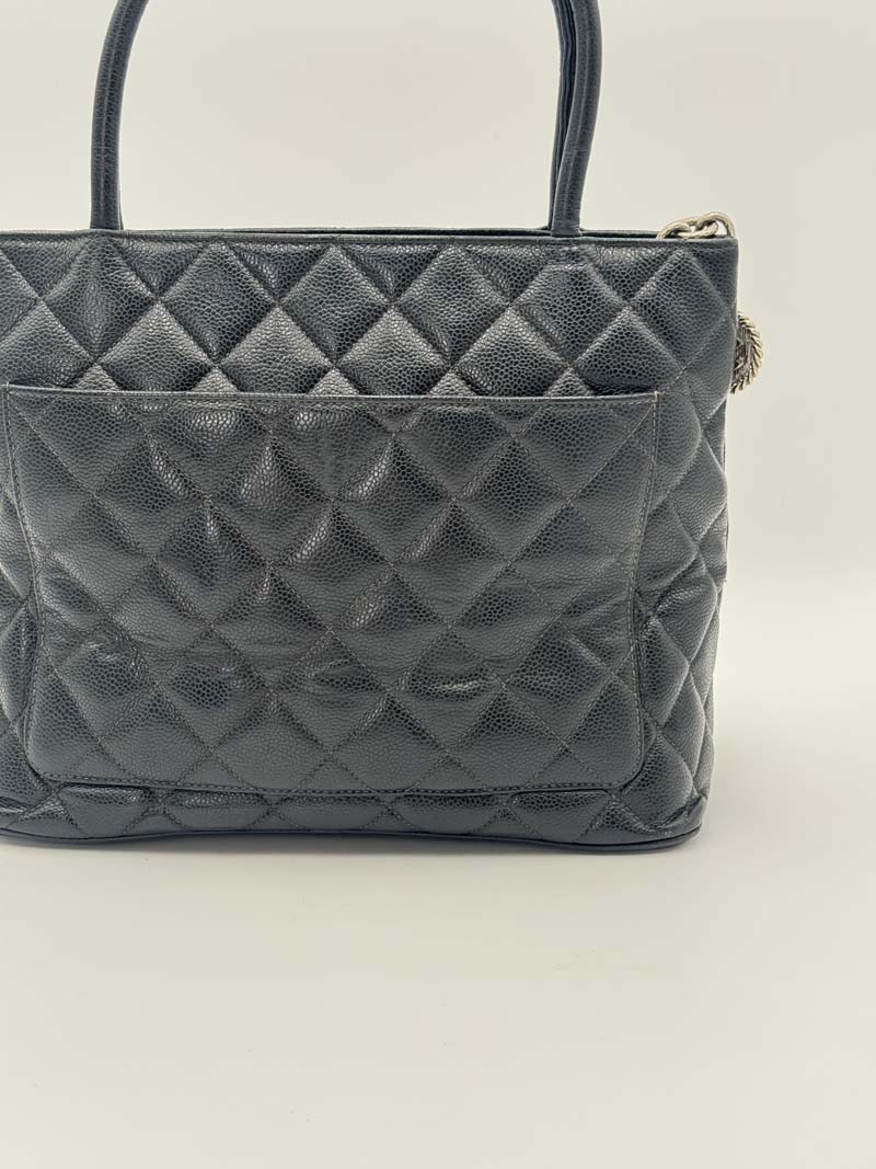 Chanel Medallion Tote Caviar