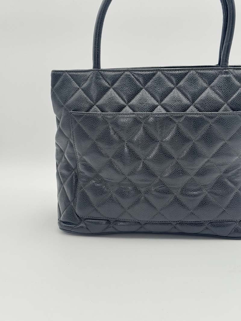 Chanel Medallion Tote Caviar
