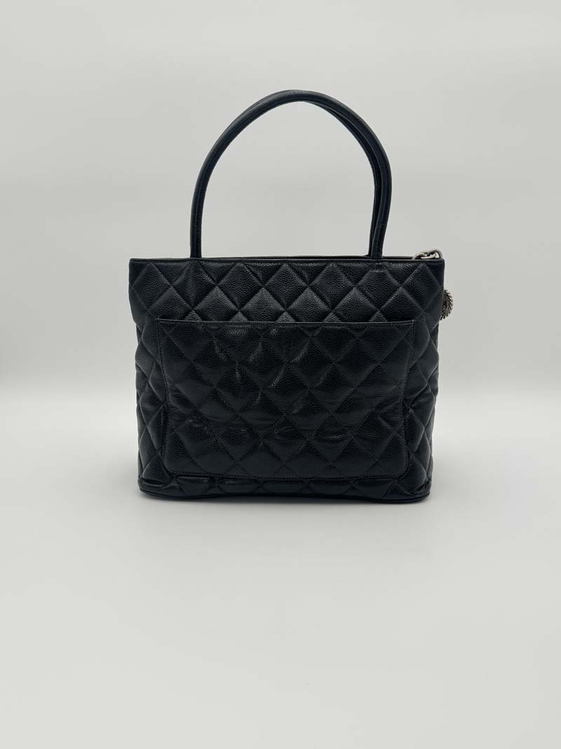 Chanel Medallion Tote Caviar