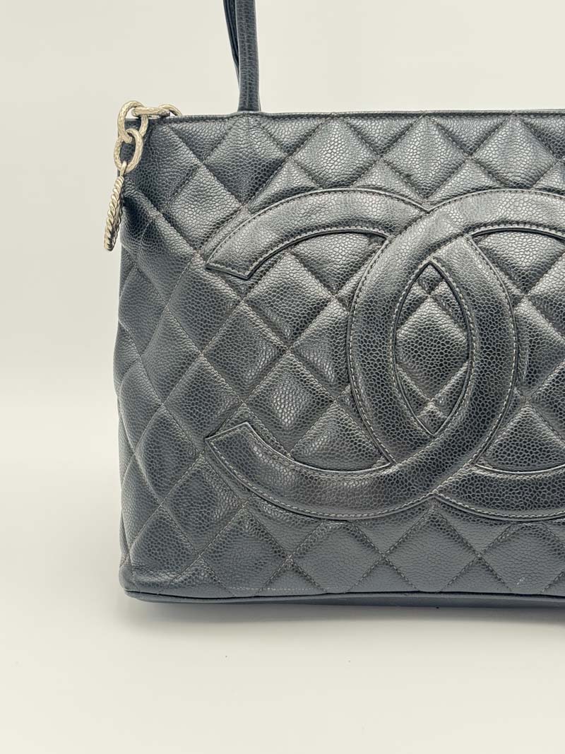 Chanel Medallion Tote Caviar