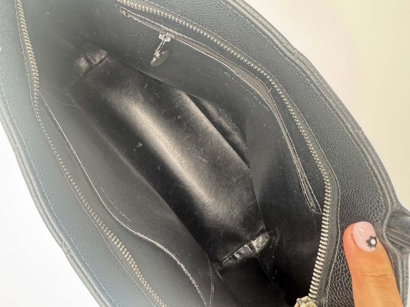 Chanel Medallion Tote Caviar