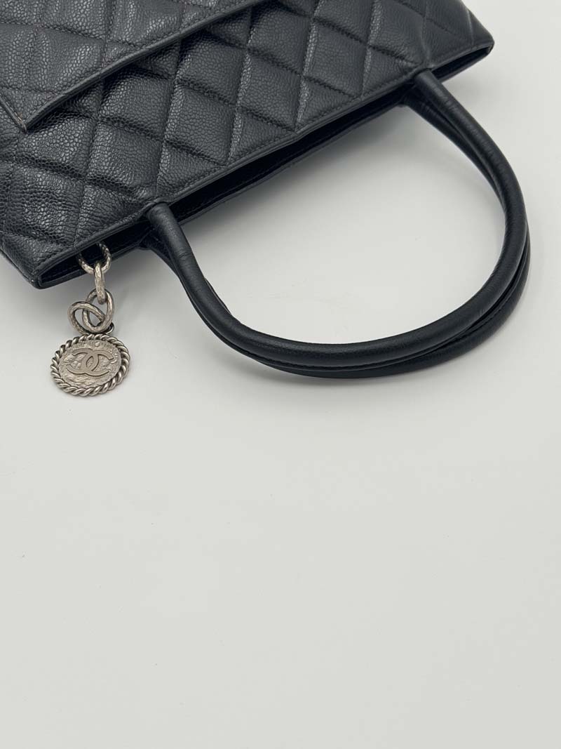 Chanel Medallion Tote Caviar