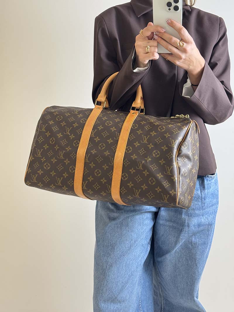 Louis Vuitton Keepall 45 Bag - Image 3