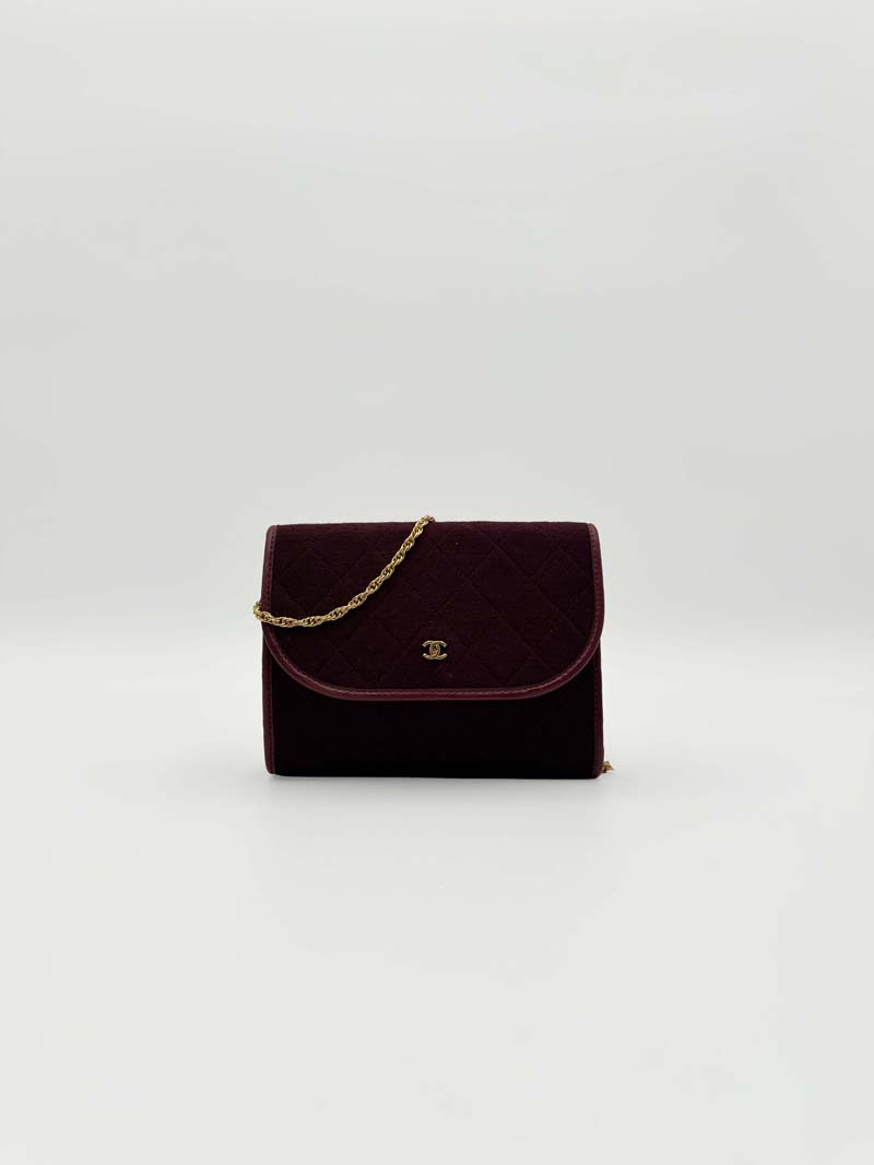 Chanel Mini Crossbody Burgundy