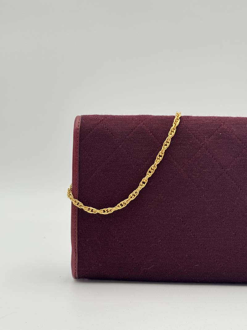 Chanel Mini Crossbody Burgundy