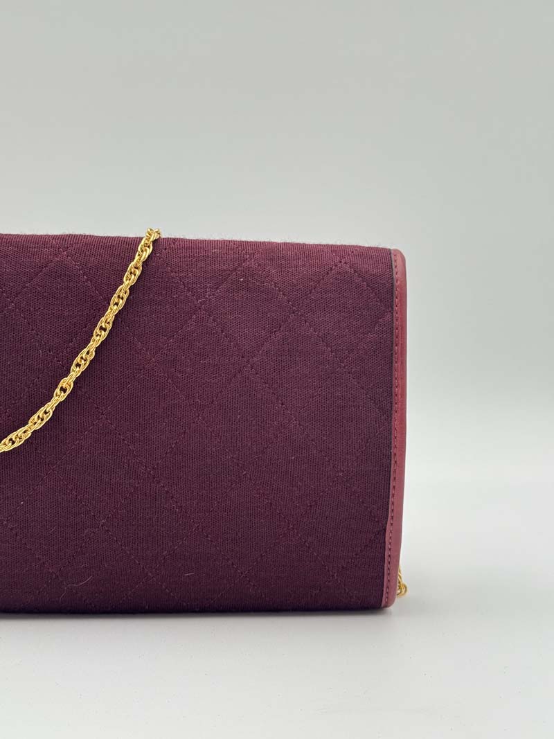 Chanel Mini Crossbody Burgundy