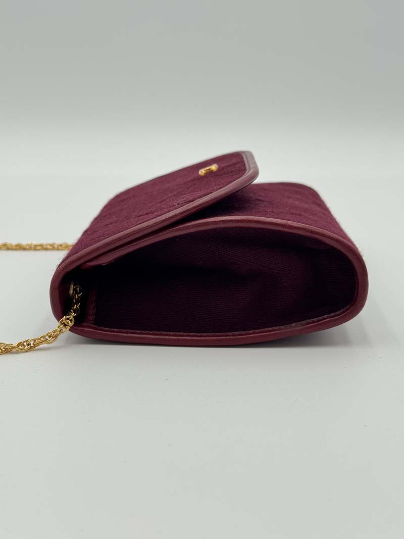 Chanel Mini Crossbody Burgundy