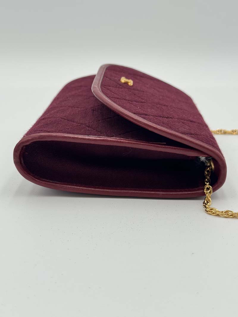 Chanel Mini Crossbody Burgundy